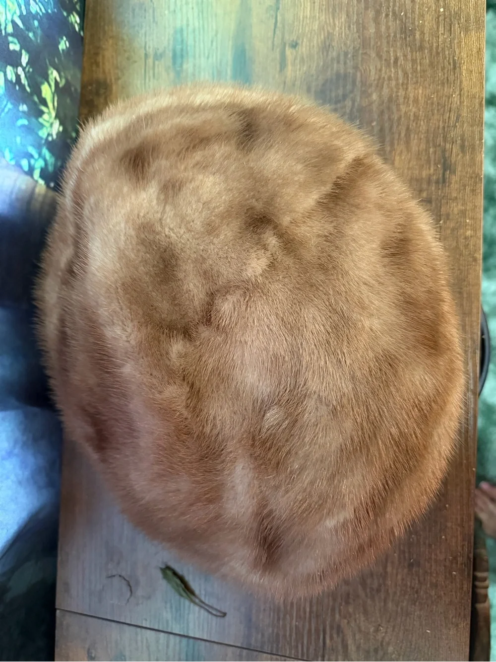 Vintage 1930’s Anna Prives mink Beret